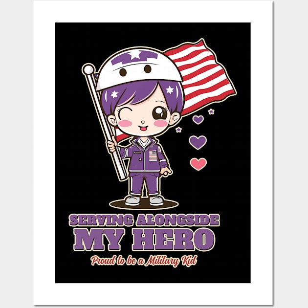Military Childrens Month Wall Art by DanielLiamGill